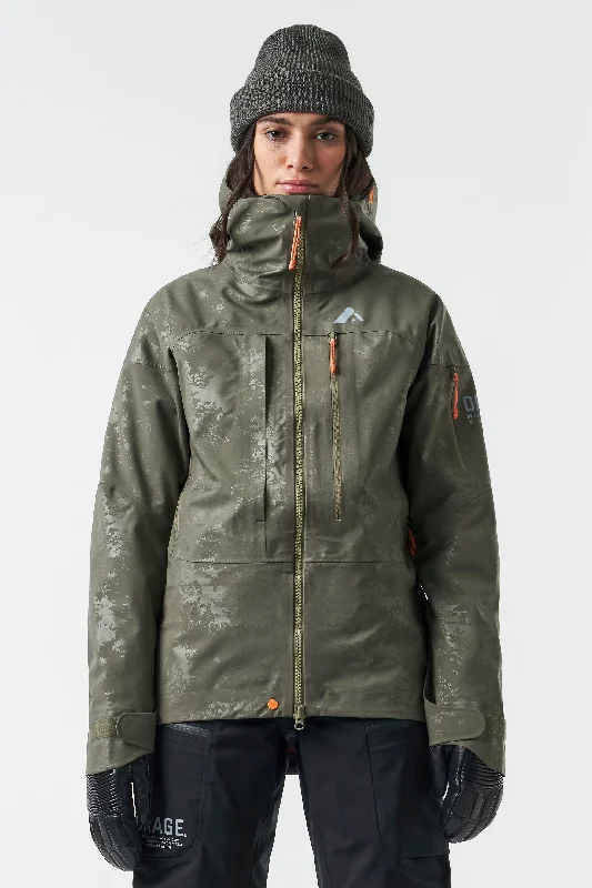 Women's Clothing Sets Panorama 3L Jacket-Boreal embossed