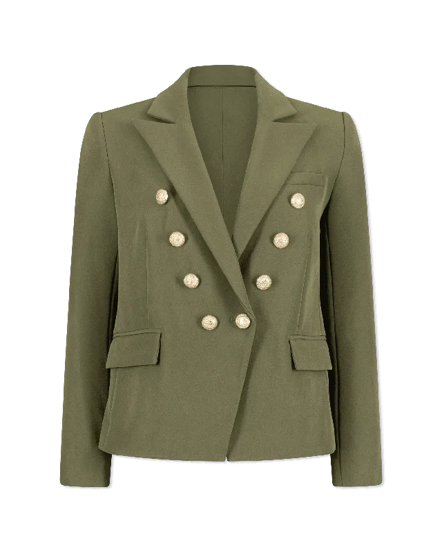 Women's Clothes for All-Day Comfort and Style Generation Love Delilah Crepe Blazer