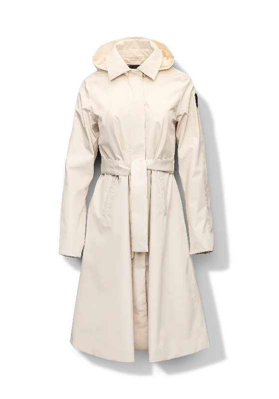 Comfortable Garments For Women Ivy Women's Tailored Trench Coat