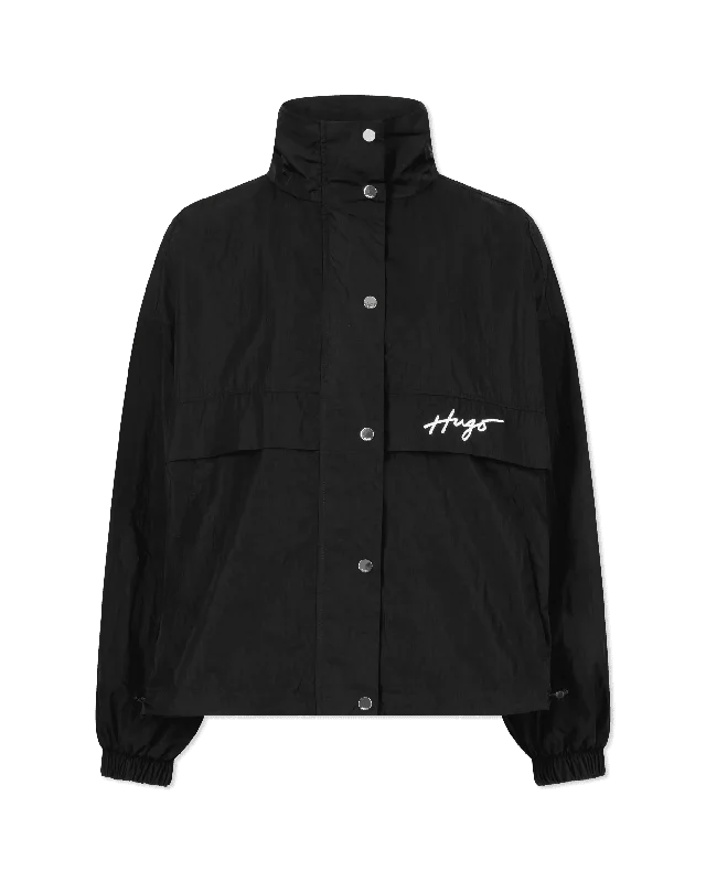 Trendy Women's Outfits for Casual Wear Filia Relaxed Fit Waterproof Jacket