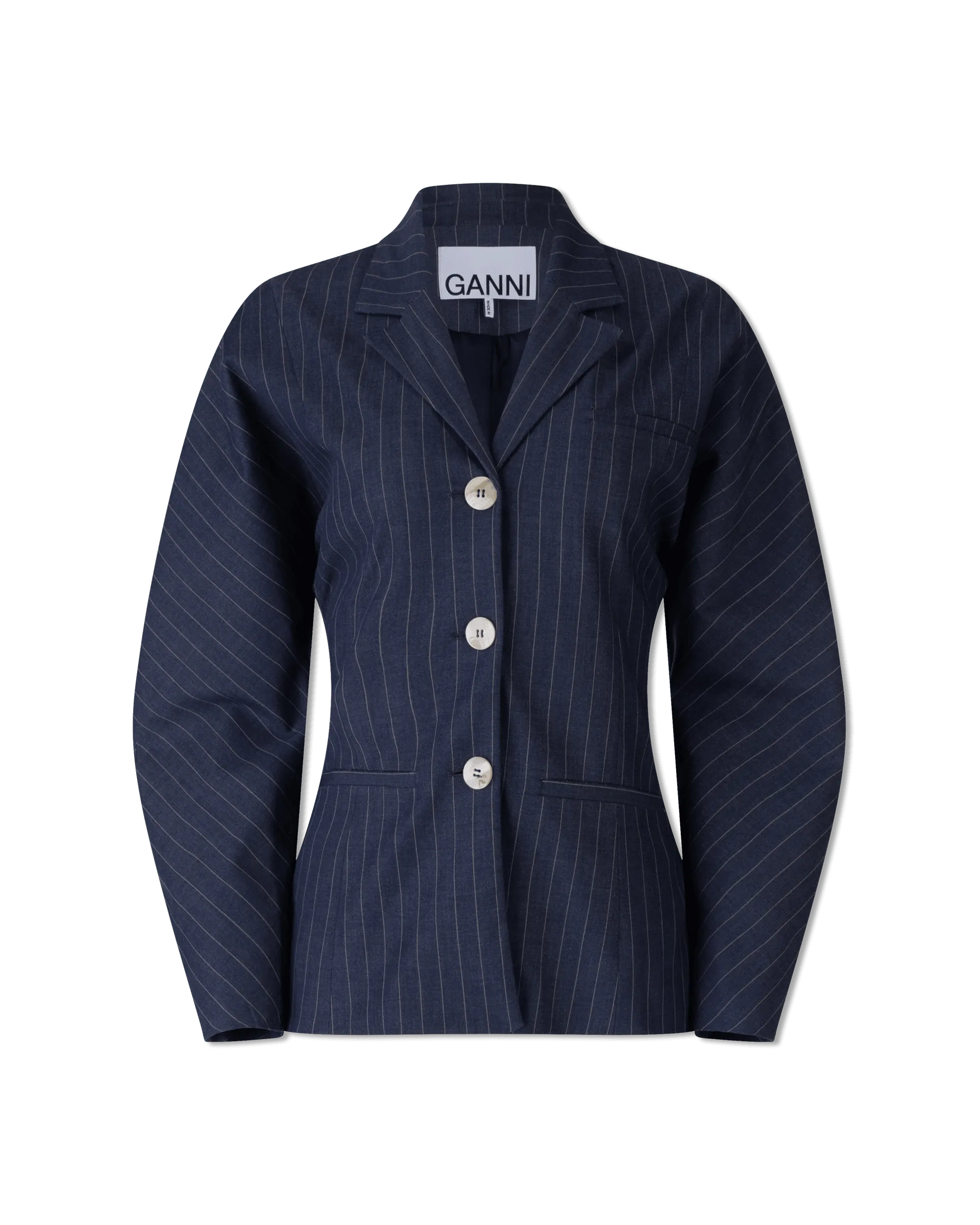 Women's Clothing for Every Season and Trend Puffy Sleeve Striped Blazer