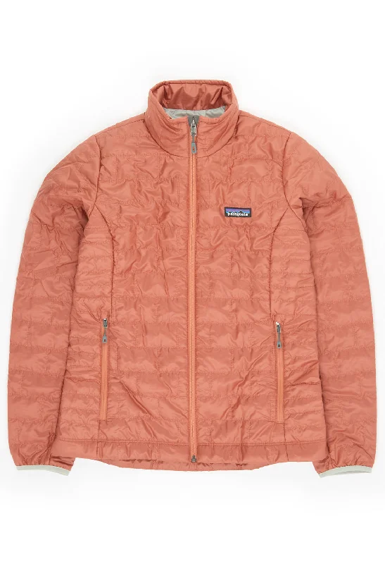 Women's Stylish Outdoor Outfit Patagonia Women's Nano Puff Jacket - Burl Red