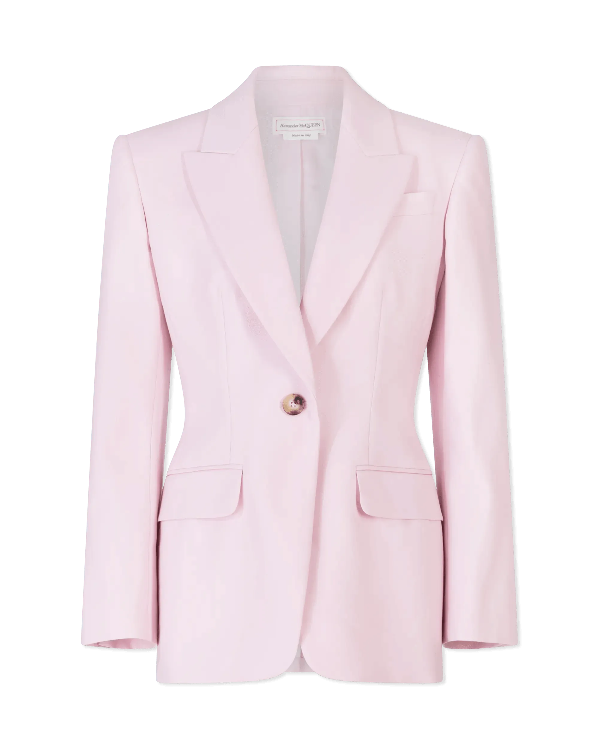 Chic Casual Wardrobe Essentials Wool One-Button Drop Jacket