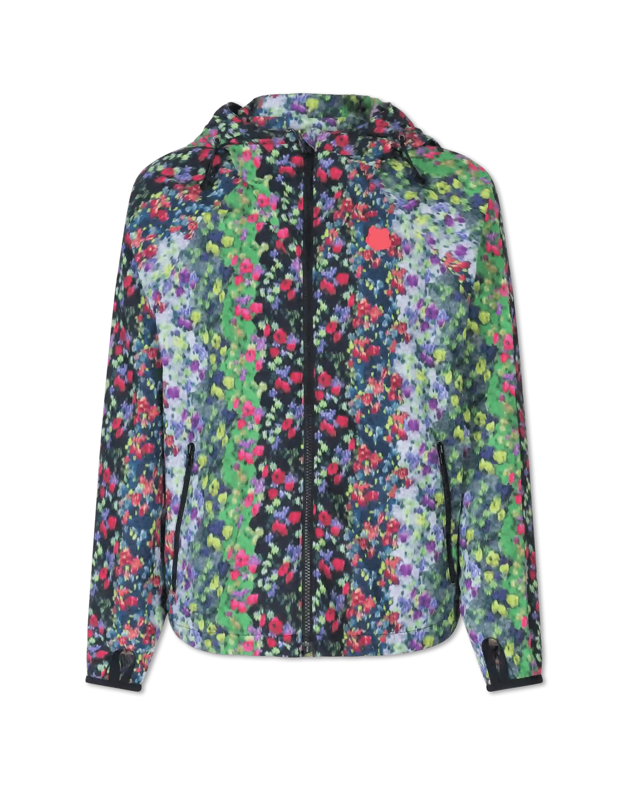 Women's Trendy Outfit Floral Printed Windbreaker