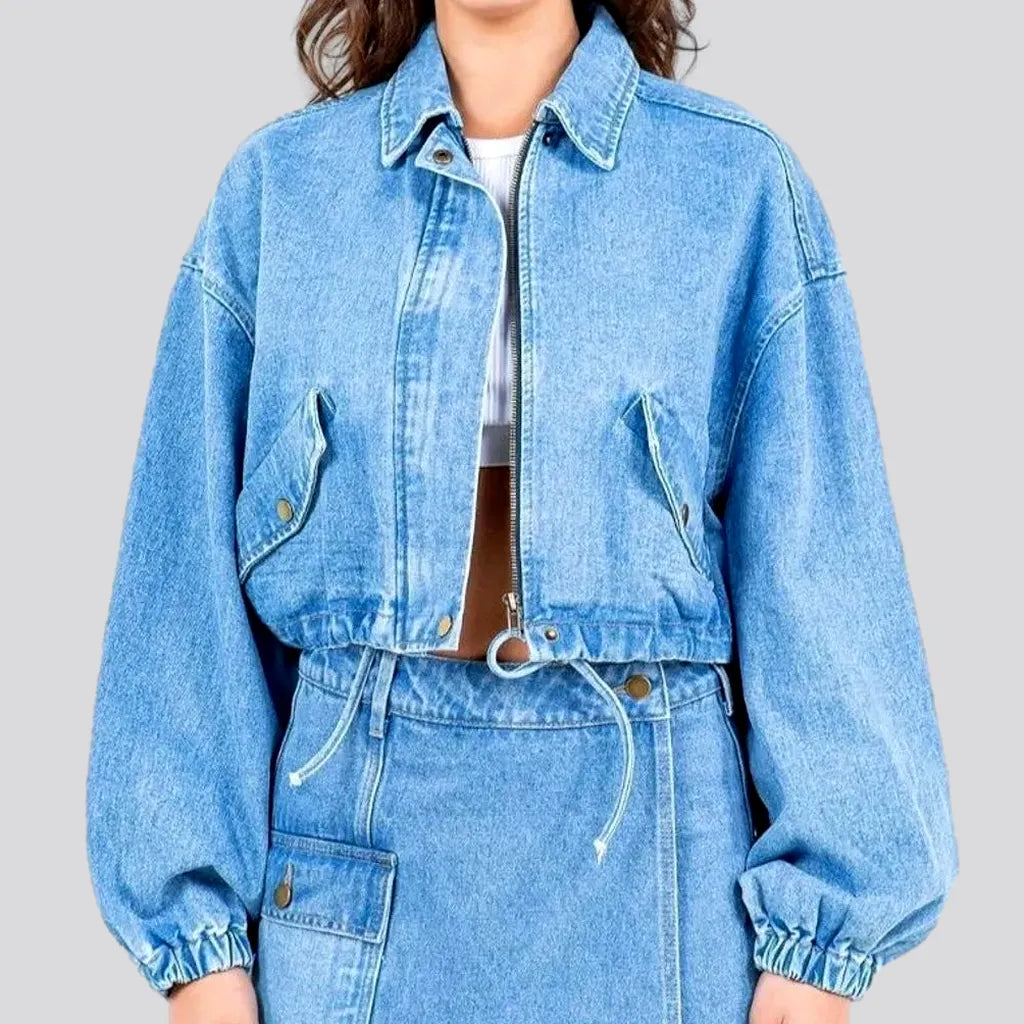 Women's Stylish Outerwear Trendy oversized women's denim jacket