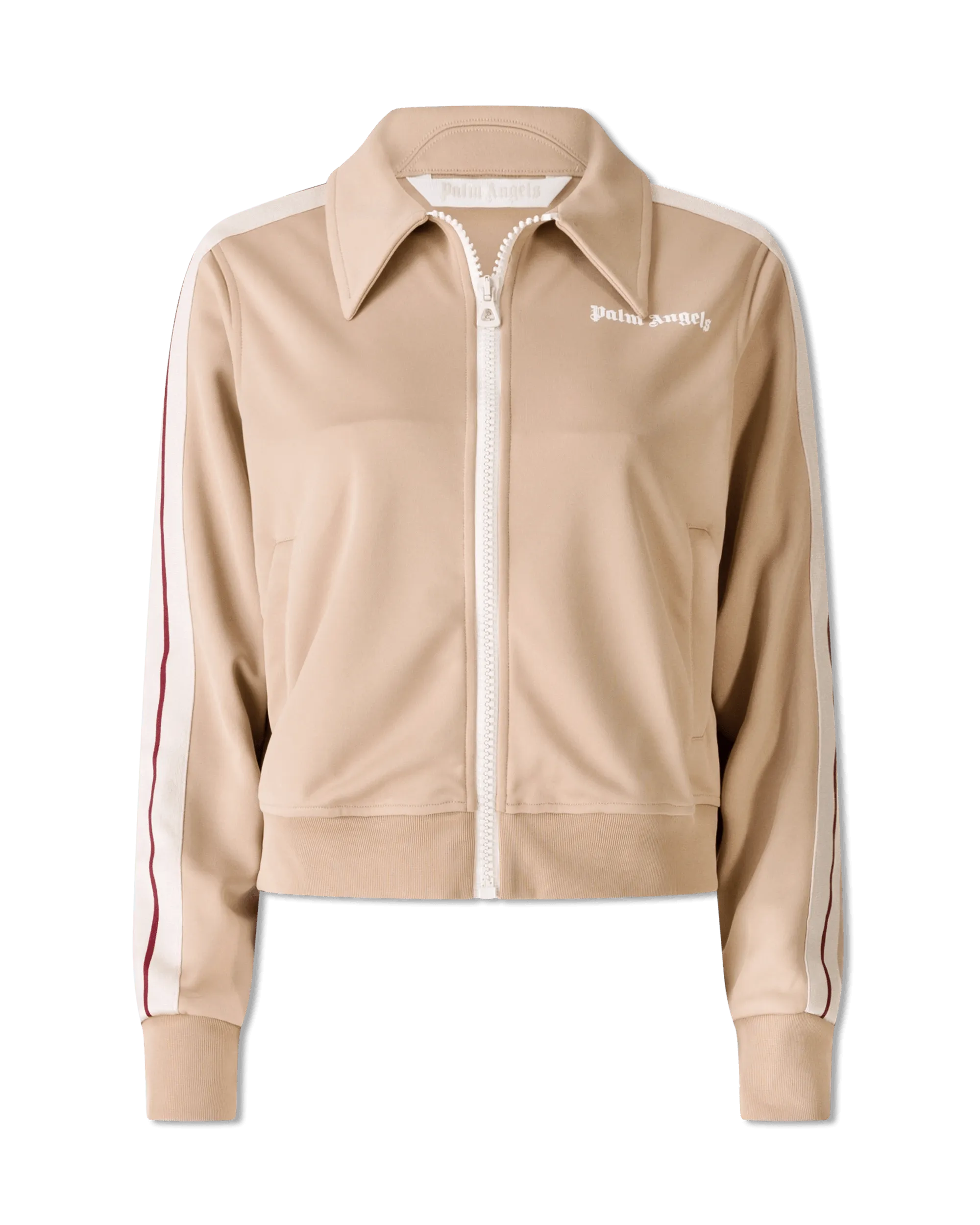 Women's Seasonal Fashion Trends Side Striped Collared Track Jacket