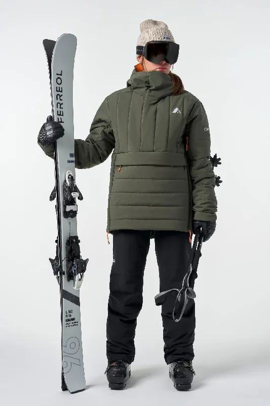 Women's Wardrobe Apparel Unisex Palisade Insulated Pullover Jacket-Boreal