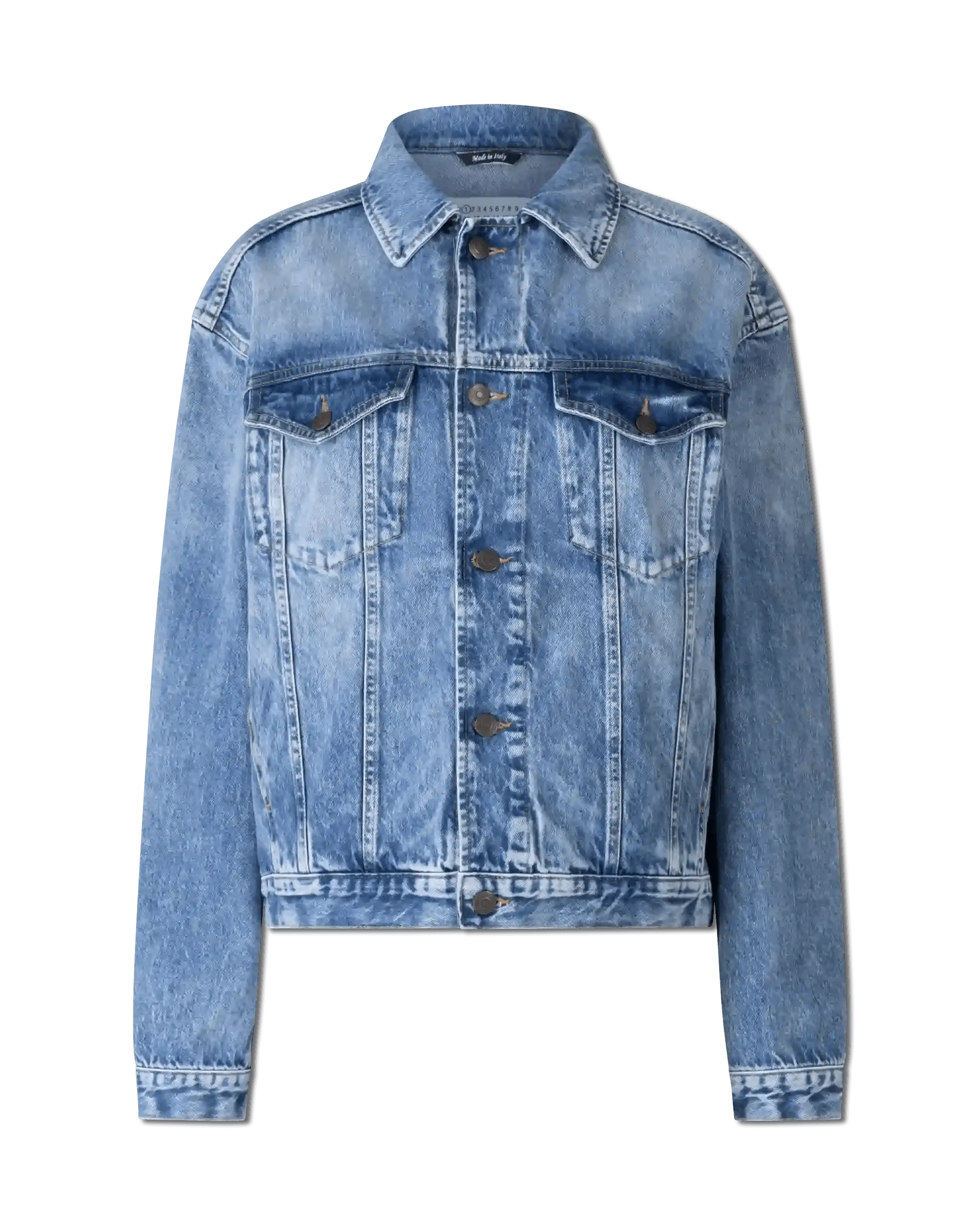 Women's High Street Fashion Regenerated Denim Jacket