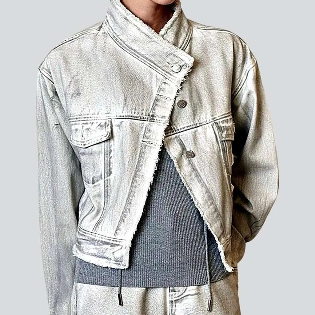 Everyday Women's Fashion Trends Distressed vintage jeans jacket