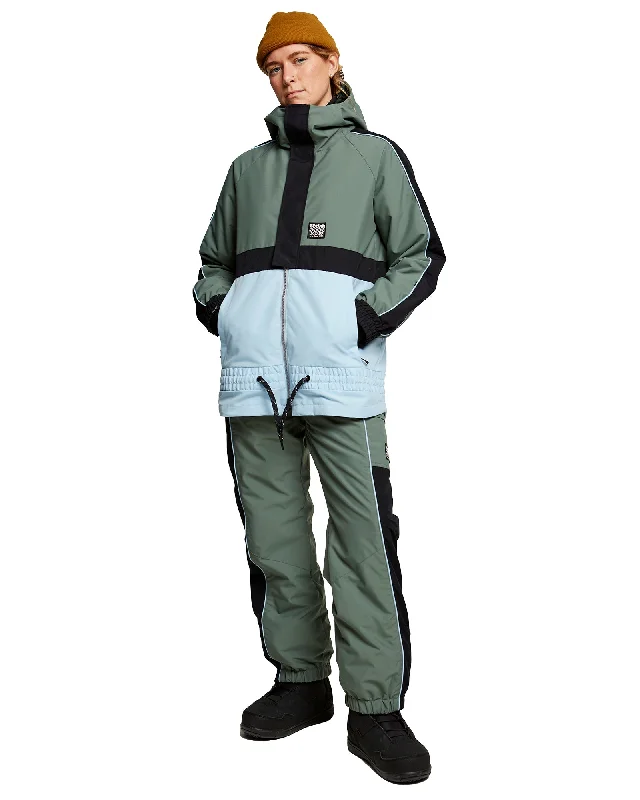 Sustainable Women's Clothing RETRO JO JACKET - DARK FOREST