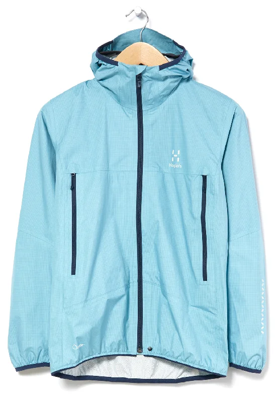 Fashion-Forward Women's Clothing Haglöfs Women's L.I.M PROOF Jacket - Frost Blue