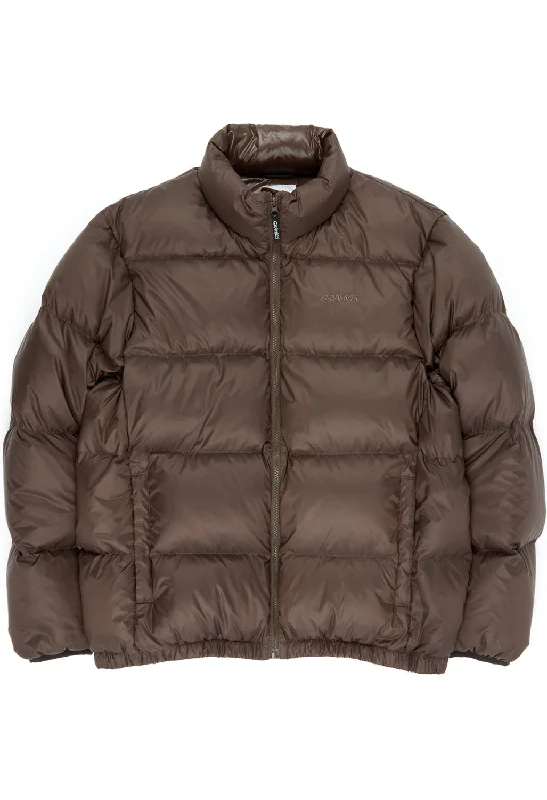 Fashionable Women's Casual Apparel Gramicci Down Puffer Jacket - Dark Brown