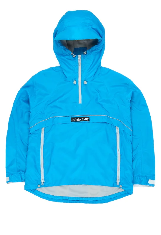 Chic Casual Wardrobe Essentials Paramo Womens Velez Adventure Light Smock - Neon Blue / Fog Grey