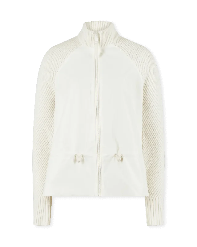 Modern Women's Fashion with Vintage Touches Jorane Mixed Media Jacket
