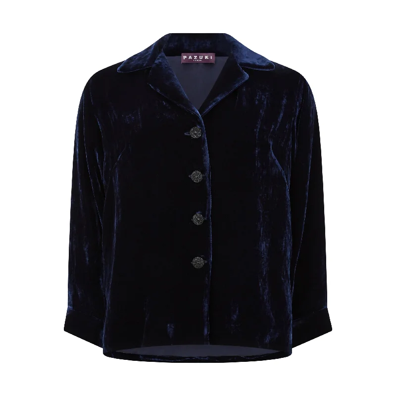 Women's Travel Apparel ELLEN BRACKEN VELVET JACKET