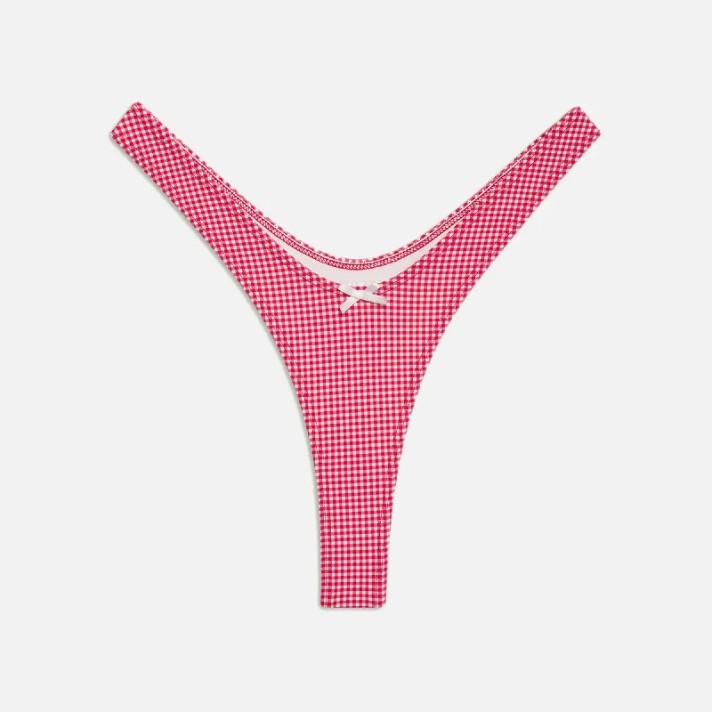 Formal Clothing For Women Frankies Bikinis Full Moon Bottom - Ladybug Gingham