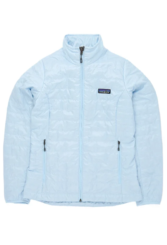 Casual Attire For Women Patagonia Women's Nano Puff Jacket - Chilled Blue