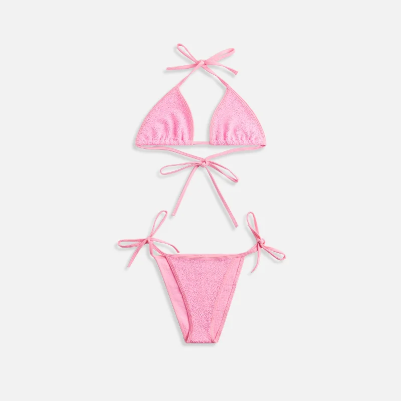 Women's Athletic Apparel Hunza G Gina Bikini - Bubblegum