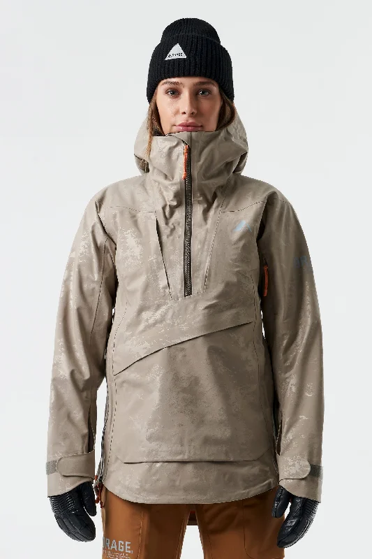 Women's Contemporary Apparel SAMPLE - Torngat 3L Jacket-Clay embossed