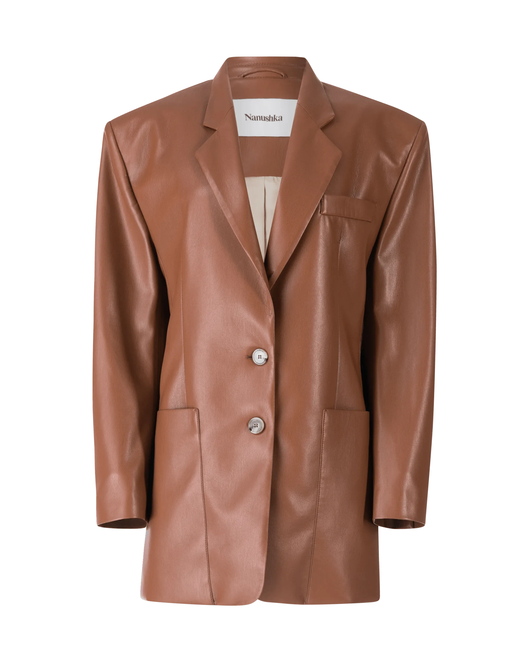 Designer Women's Fashion Online Evan Vegan Leather Jacket