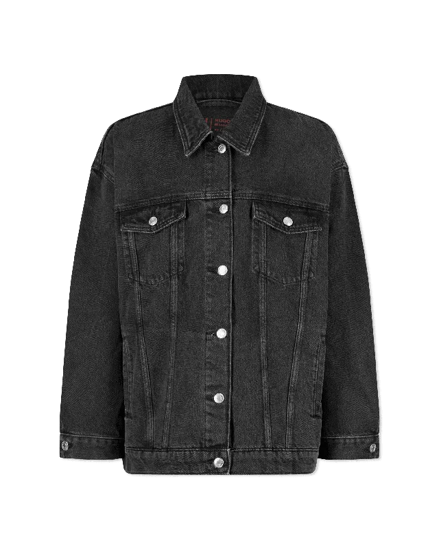 Flash Discount Icon 2 Fringe Denim Jacket