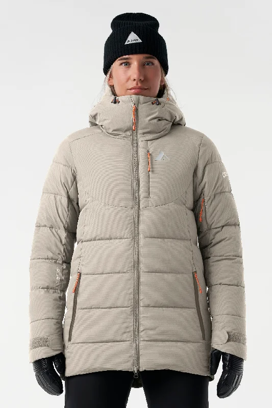 Modern Women's Apparel Riya Synthetic Down Jacket-Birch
