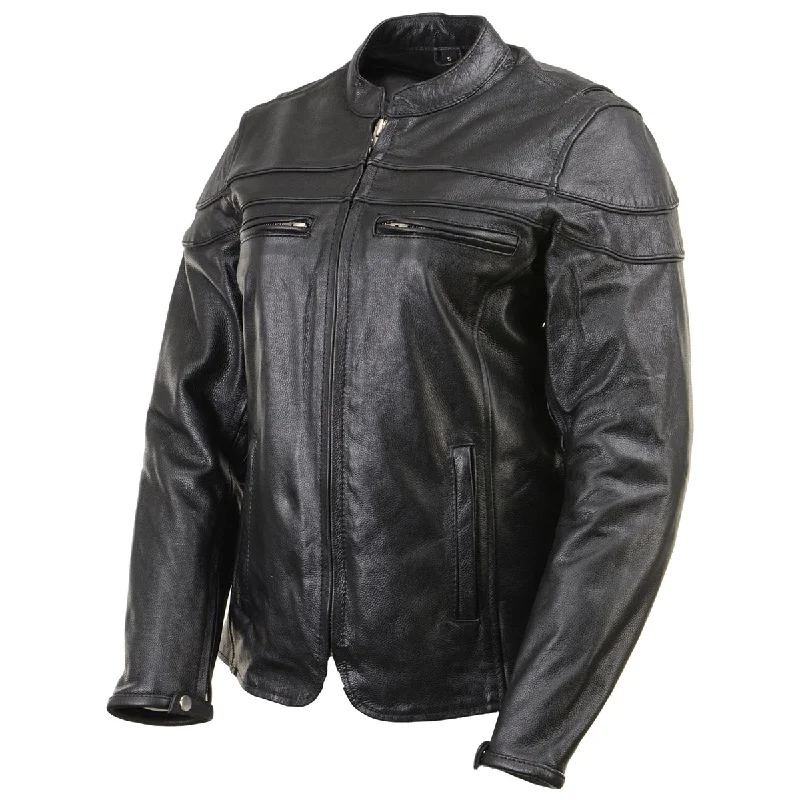 Seasonal Women's Fashion Trends Xelement XS6332 Women's 'Road Queen' Black Premium Leather Motorcycle Rider Jacket with X-Armor Protection Seasonal Women's Fashion Trends Xelement XS6332 Women's 'Road Queen' Black Premium Leather Motorcycle Rider Jacket with X-Armor Protection