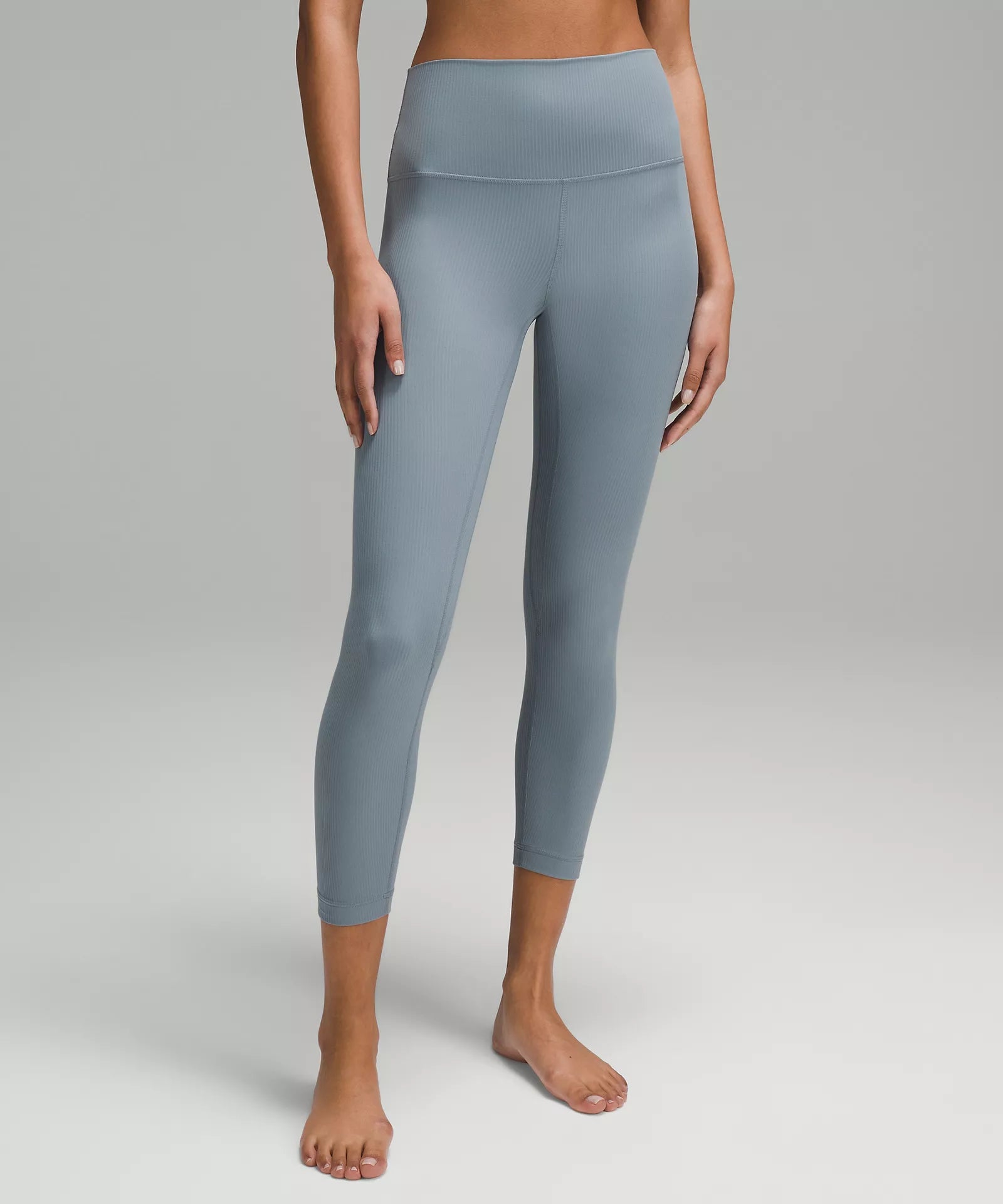 Classic Women's Apparel lululemon Align™ Ribbed High-Rise Pant 25" | Belgian Blue