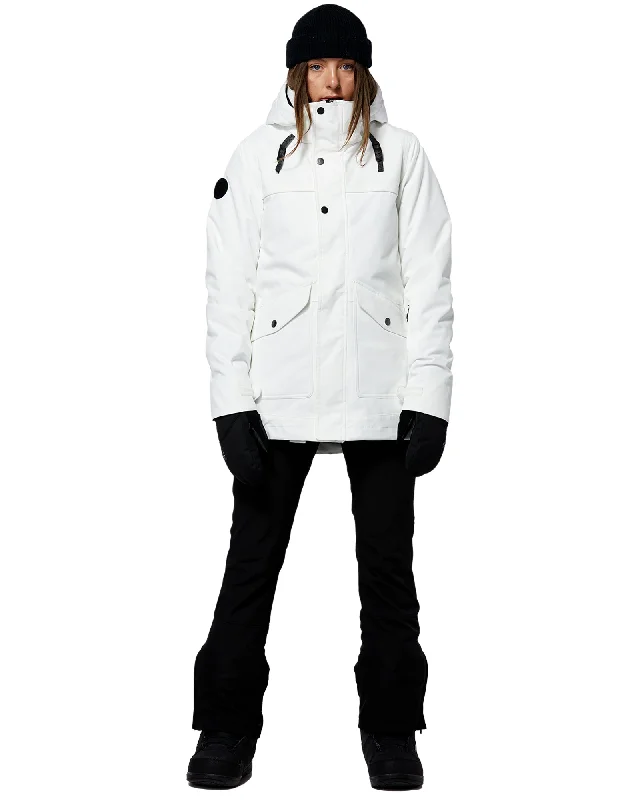 Women's Vacation Outfit Set ASTER JACKET 2.0 - SNOW WHITE