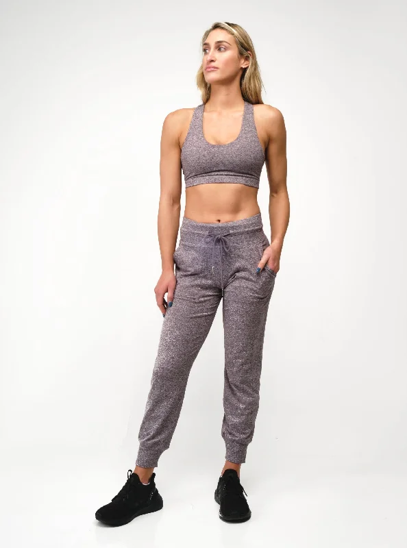 Women's Vintage Clothes Essex Jogger - Shark Heather