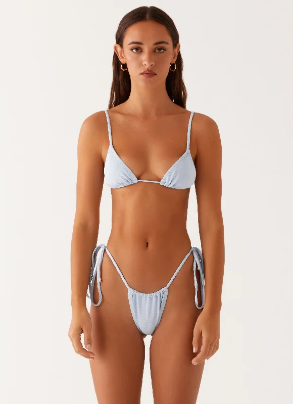 Women's Holiday Clothing Calista Bikini Top - Blue