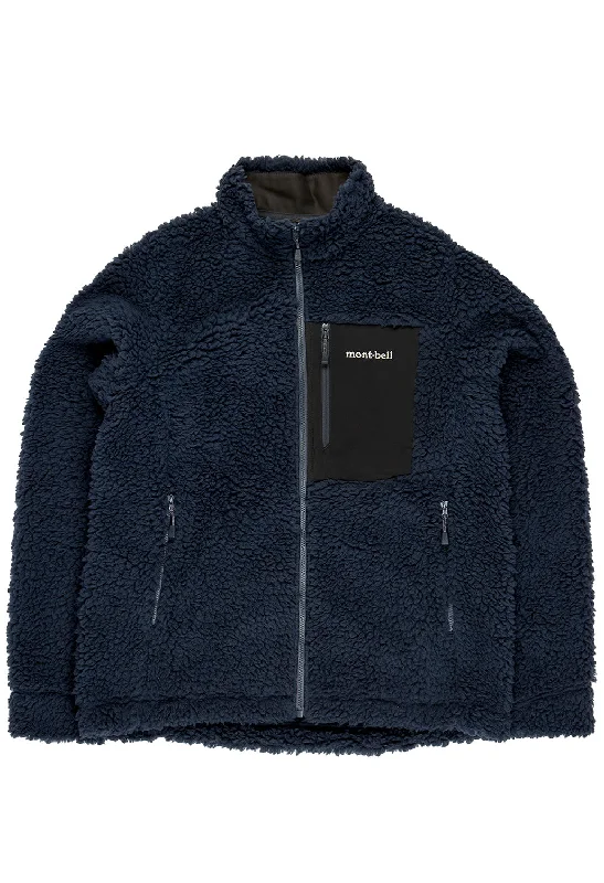 Women's Athletic Clothes Montbell Women's Climaplus Shearling Jacket - Dark Grey