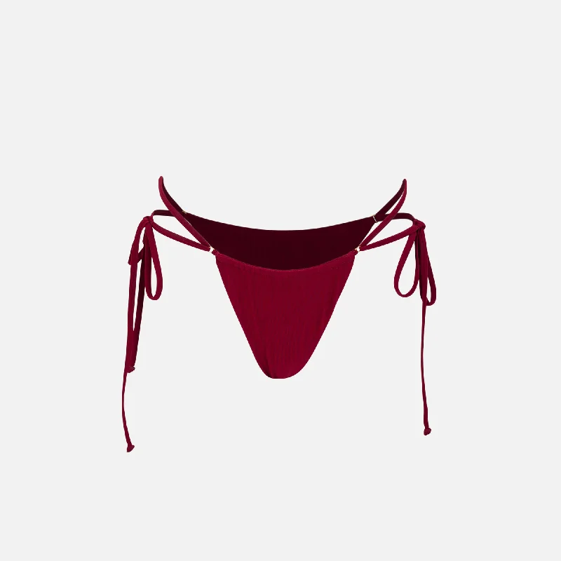 Casual Clothes For Women Gonza Side Strap Bottom - Borgona